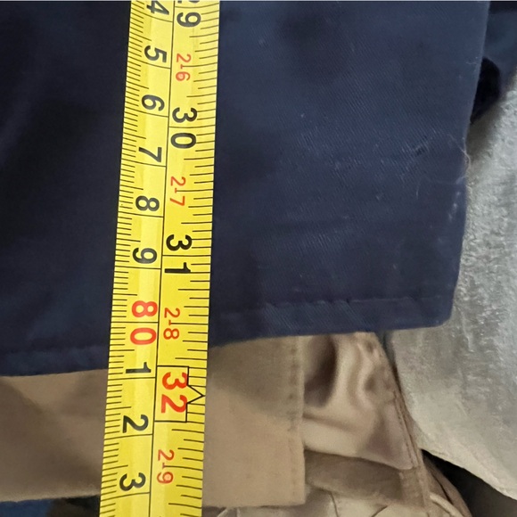 Old Navy - waterproof navy blue mid length rain jacket with hood - Picture 9 of 10